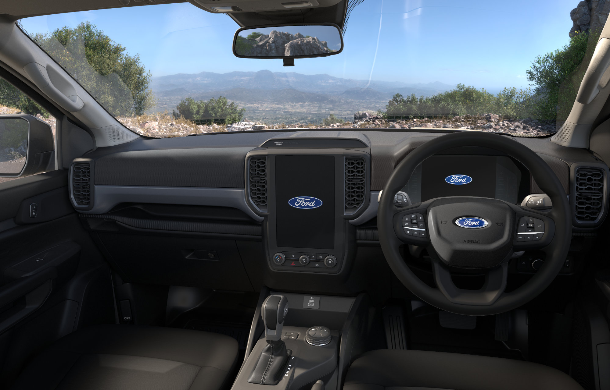 Ford Ranger XL interior